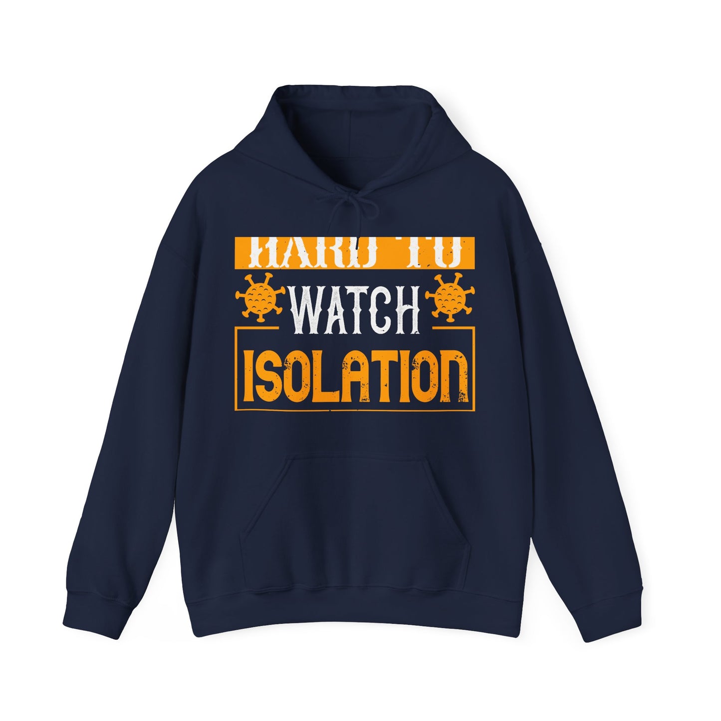 It's just hard to watch isolation basketball-01 — Unisex Heavy Blend Hoodie (G18500)
