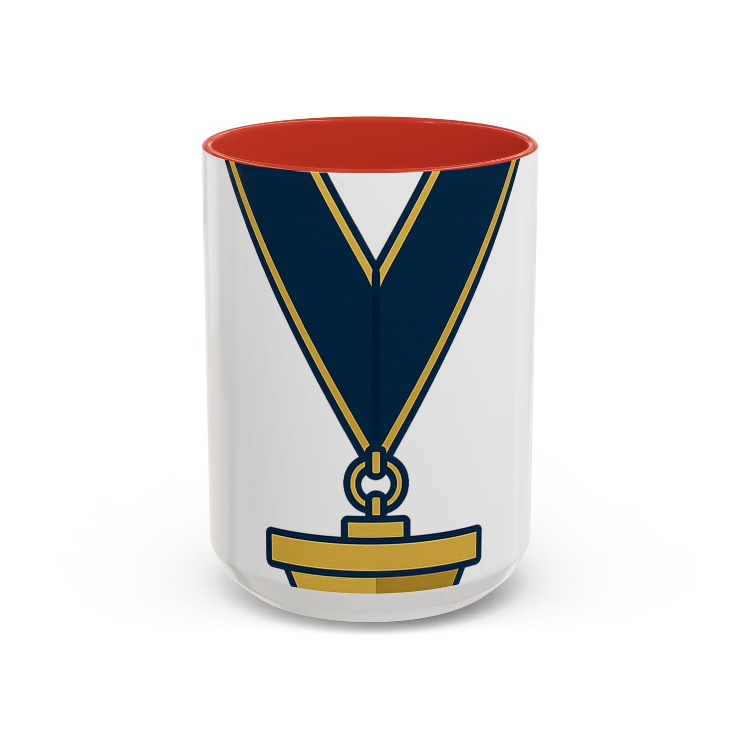 Junior Warden JW-- the plumb — Accent Mug 11/15oz