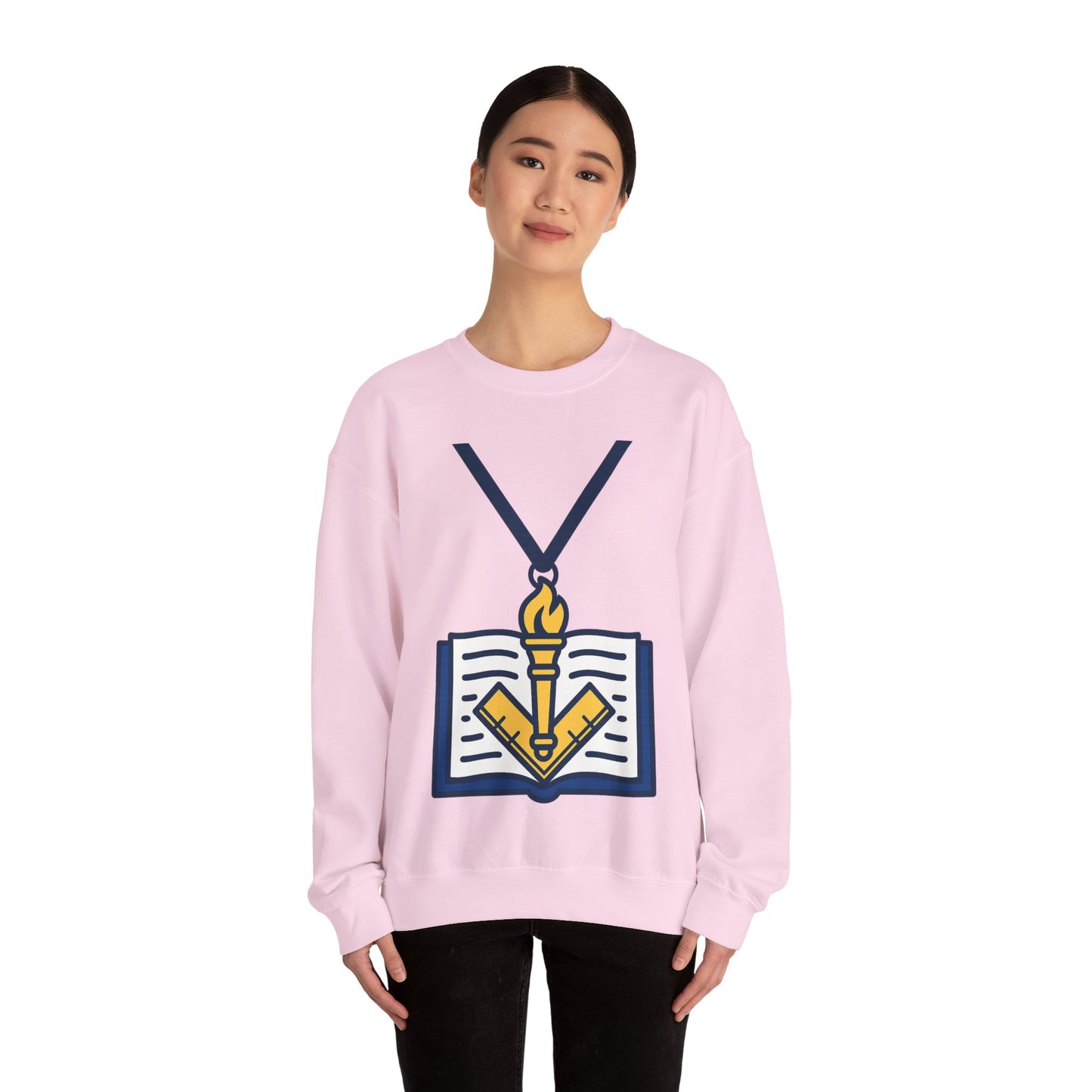 Education Officer - Lecturer - Instructor — Unisex Heavy Blend Crewneck (G18000)
