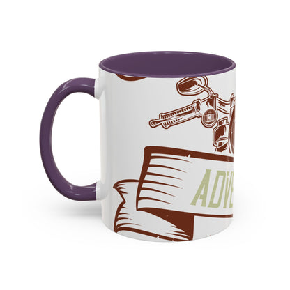 life is either a daring adventure or nothing-01 — Accent Mug 11/15oz