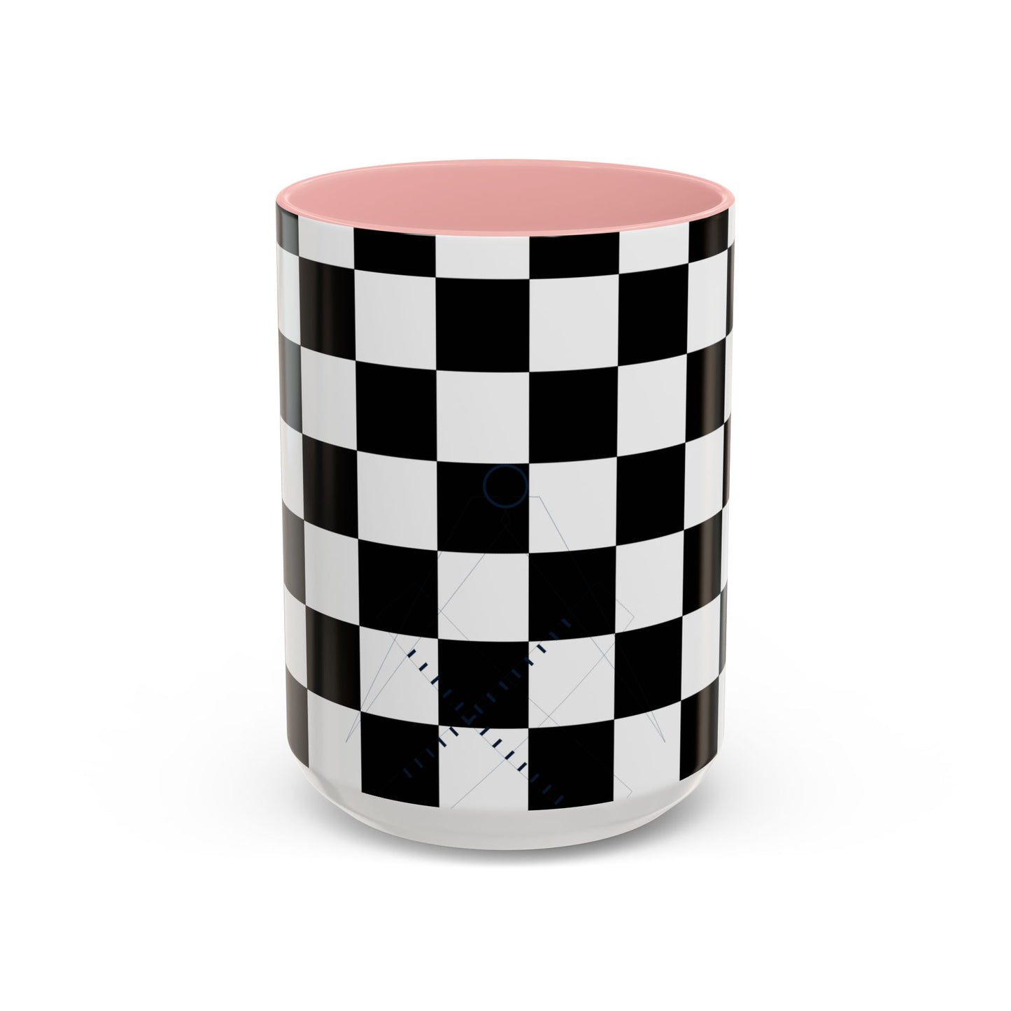 Masonic_Mosaic_Badge_4800 — Accent Mug 11/15oz