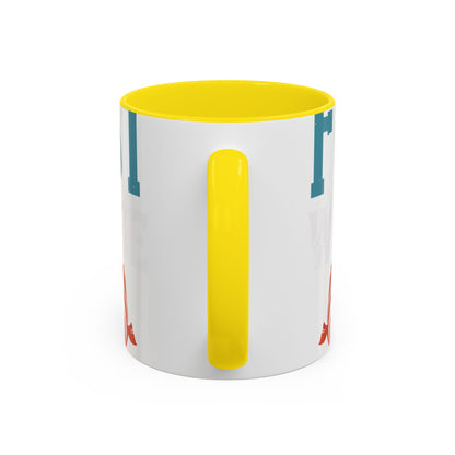 WEEKEND FORECAST WITH A CHANGE OF FISHING-01 — Accent Mug 11/15oz