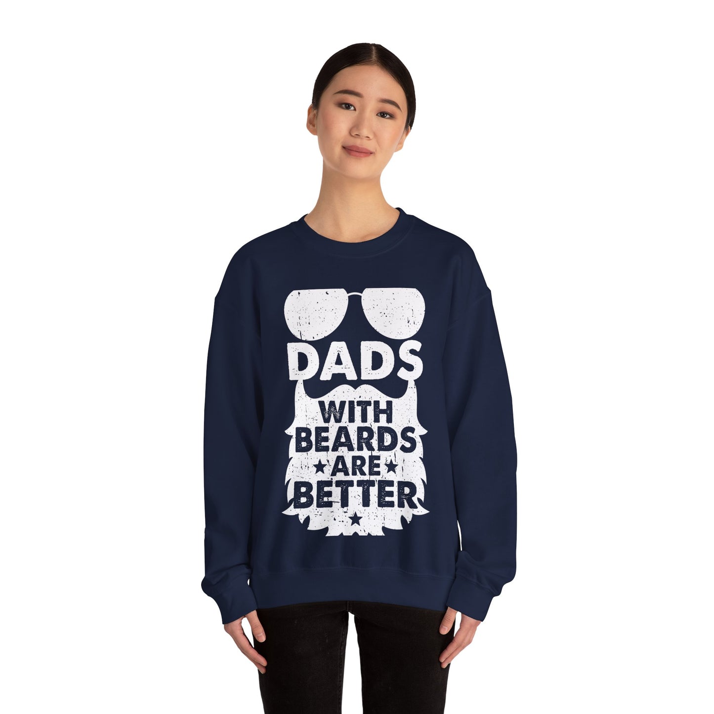 Dad (45) — Unisex Heavy Blend Crewneck (G18000)