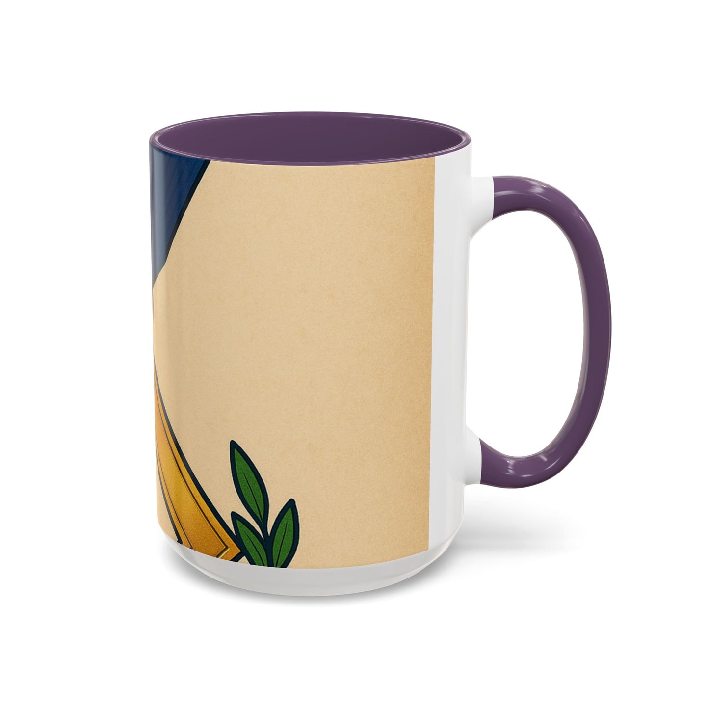 Worshipful master jewel Square — Accent Mug 11/15oz