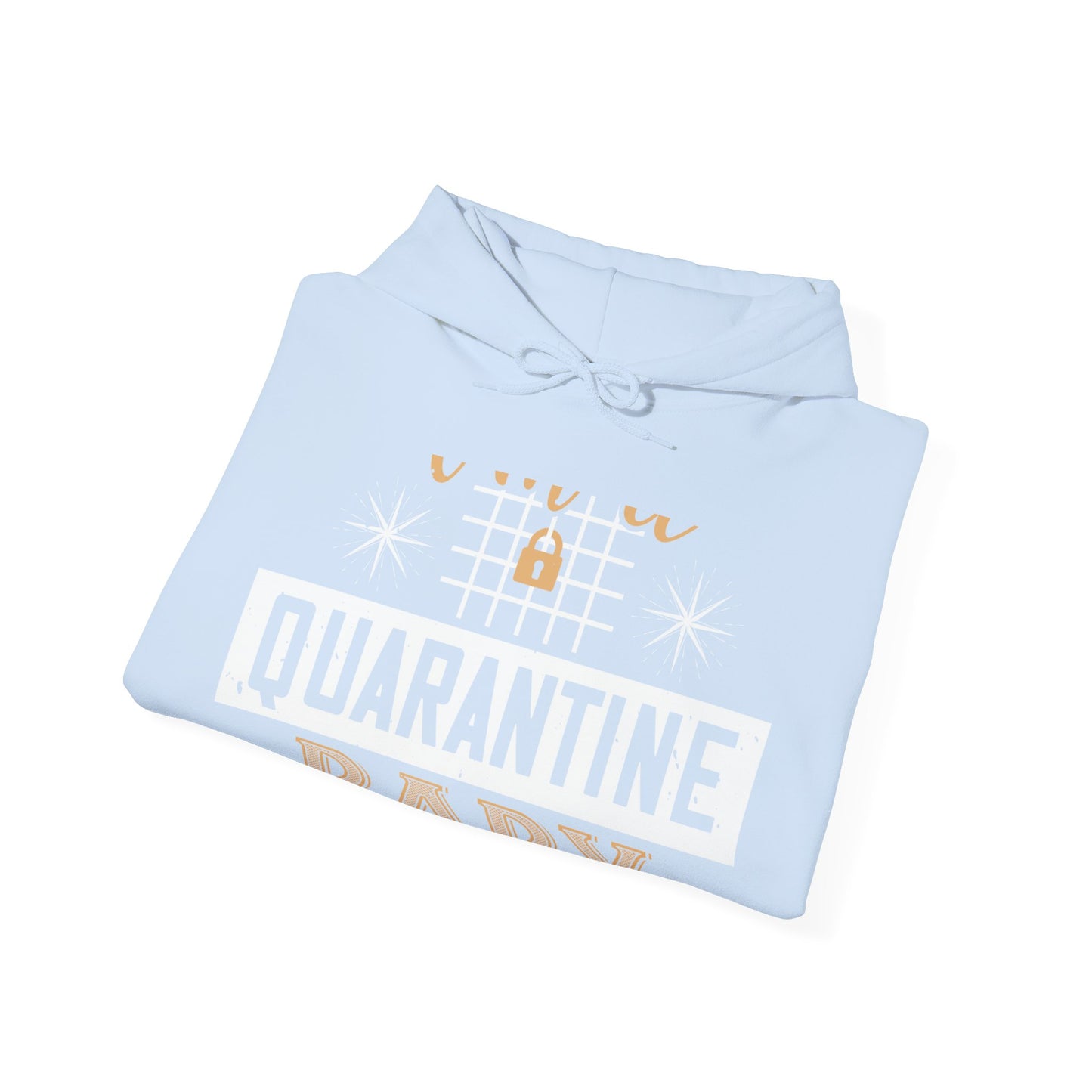 iΓÇÖm quarantine baby-01 — Unisex Heavy Blend Hoodie (G18500)
