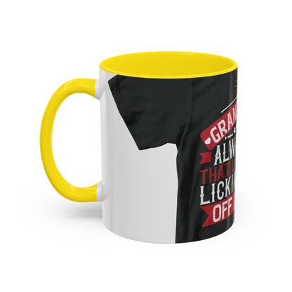 My grandfather always said that living is like licking honey off a thorn-02 — Accent Mug 11/15oz
