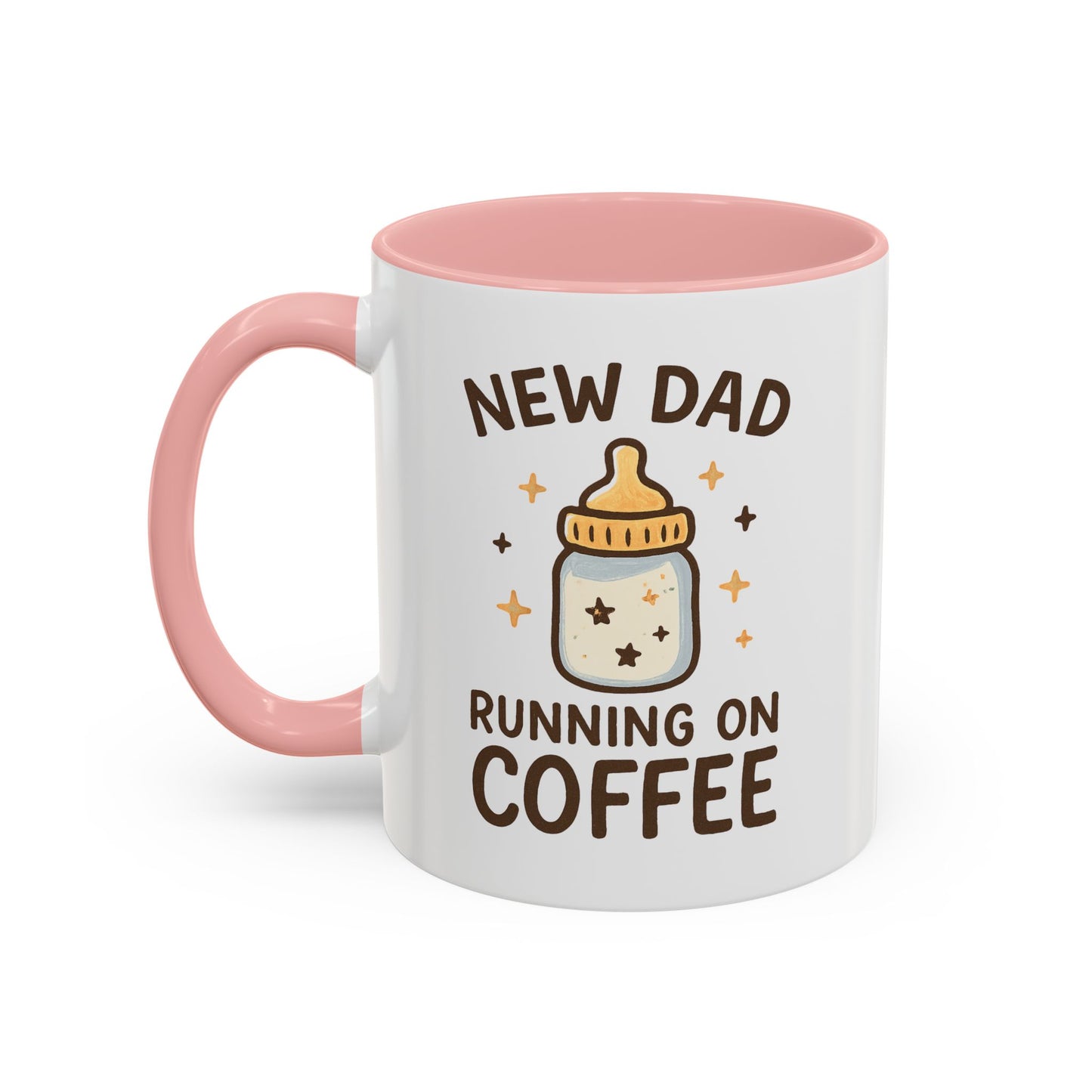 New Dad Coffee Mug | Funny Gift for New Parents | Baby Shower, Birthday, Dad's Day | 11oz & 15oz