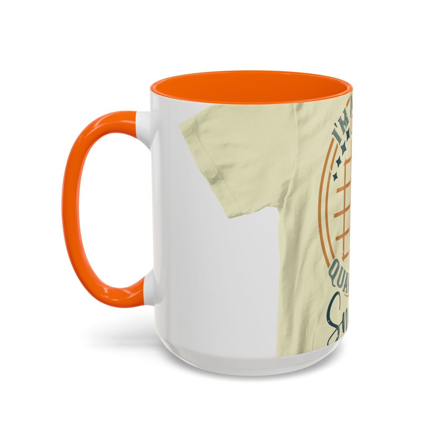 i'm already out of my quarantine snacks — Accent Mug 11/15oz