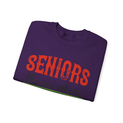 seniors the one where they were quarantined 2020-01 — Unisex Heavy Blend Crewneck (G18000)