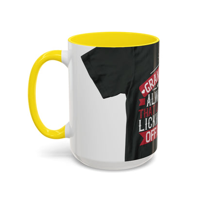 My grandfather always said that living is like licking honey off a thorn-02 — Accent Mug 11/15oz