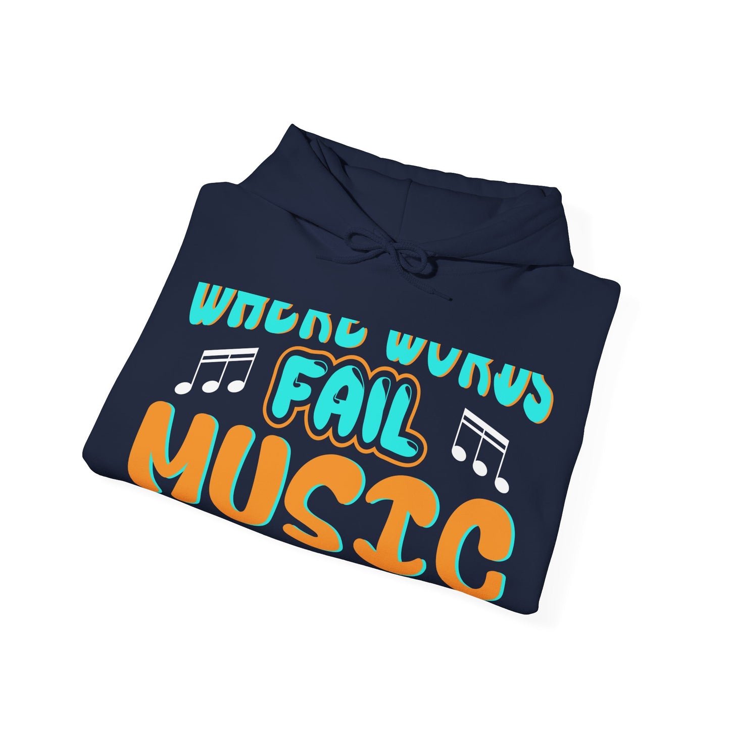 Music (28) — Unisex Heavy Blend Hoodie (G18500)