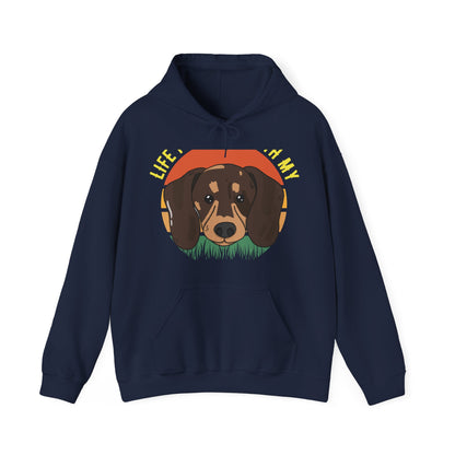 Dog (19) — Unisex Heavy Blend Hoodie (G18500)