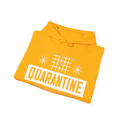 iΓÇÖm quarantine baby-01 — Unisex Heavy Blend Hoodie (G18500)