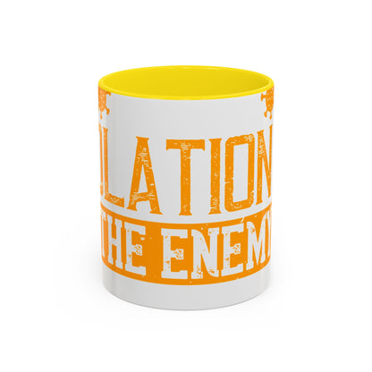 I've actually read that isolation is the enemy, so why do that to myself-01 — Accent Mug 11/15oz