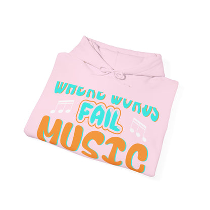 Music (28) — Unisex Heavy Blend Hoodie (G18500)