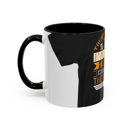 There 's something to be said in favor of working in isolation in the real world — Accent Mug 11/15oz