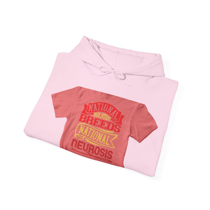 National isolation breeds national neurosis — Unisex Heavy Blend Hoodie (G18500)