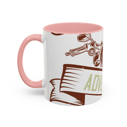 life is either a daring adventure or nothing-01 — Accent Mug 11/15oz