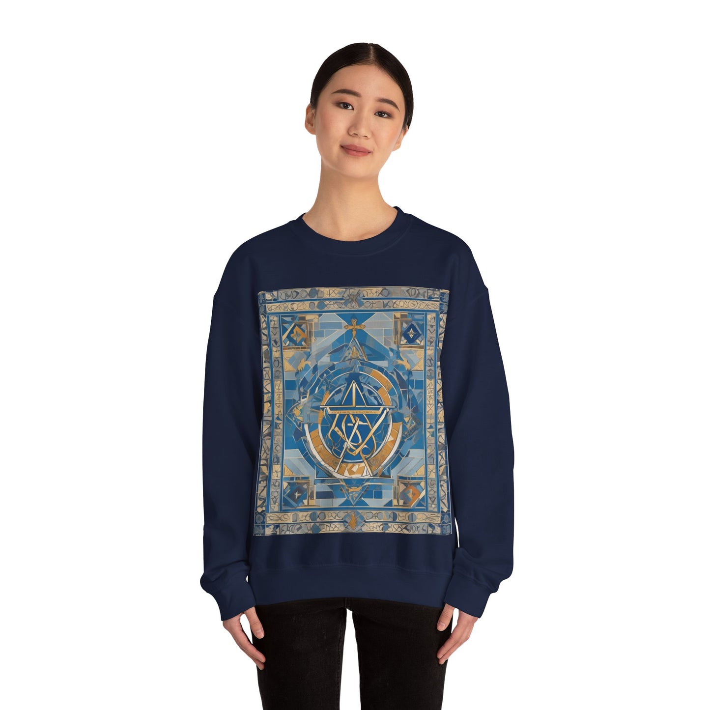 masonic_00059.png — Unisex Heavy Blend Crewneck (G18000)