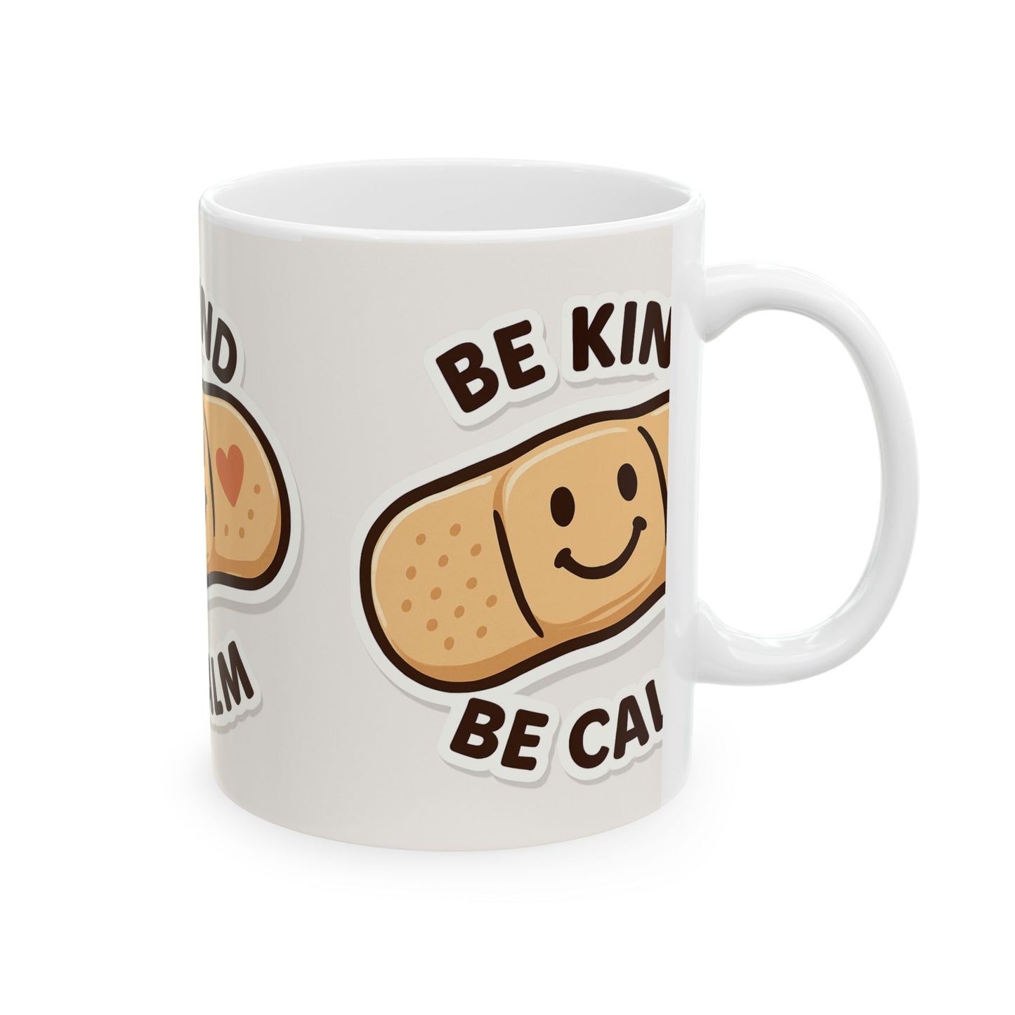 Be Kind, Be Calm Ceramic Mug | Cute Funny Gift, Motivational Coffee Cup, Stress Relief Mug, Friendship Gift, Cheerful [...]