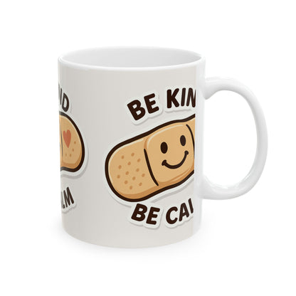 Be Kind, Be Calm Ceramic Mug | Cute Funny Gift, Motivational Coffee Cup, Stress Relief Mug, Friendship Gift, Cheerful [...]