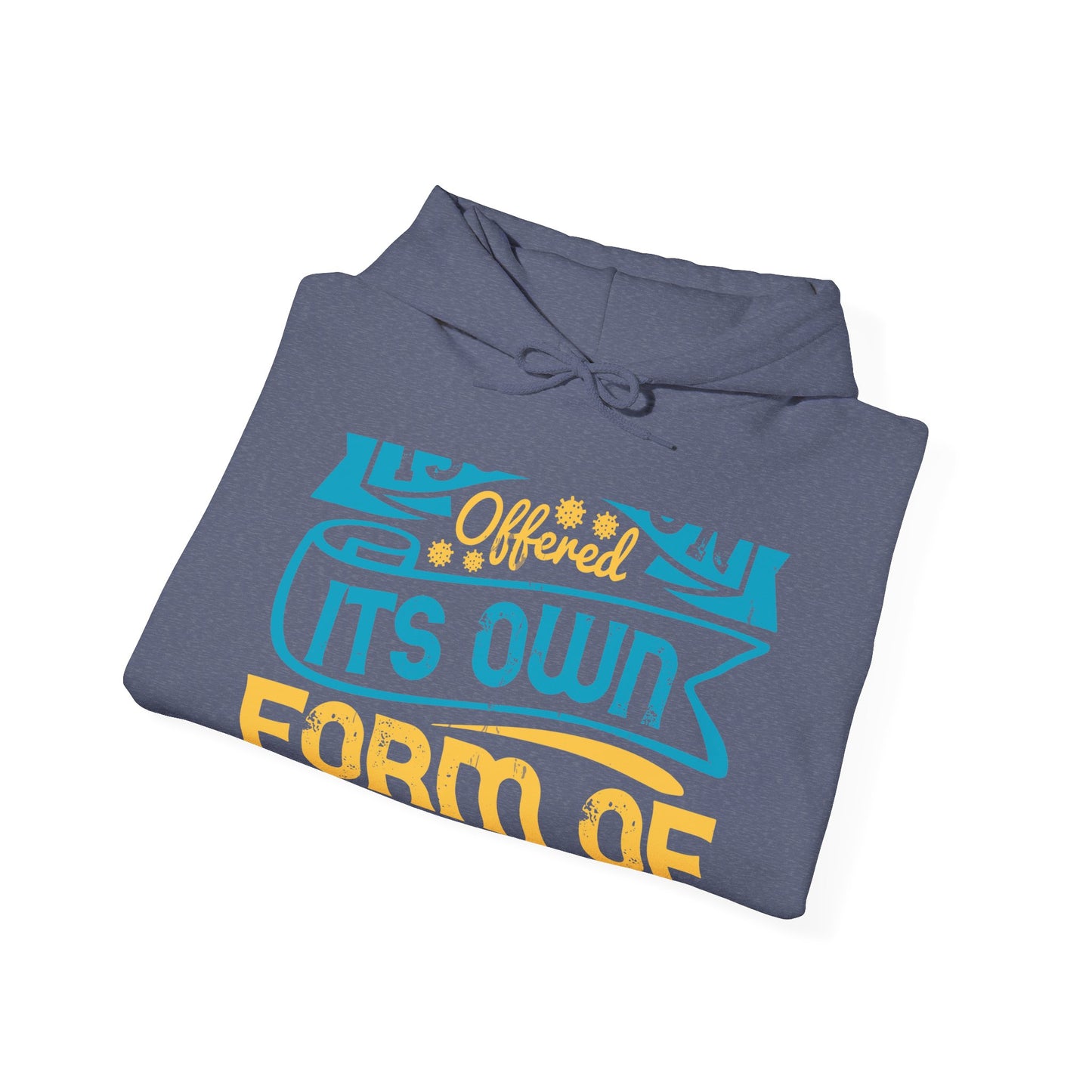 Isolation offered its own form of companionship-01 — Unisex Heavy Blend Hoodie (G18500)