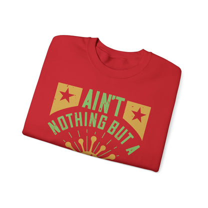 ain't nothing but a quarantine-01 — Unisex Heavy Blend Crewneck (G18000)