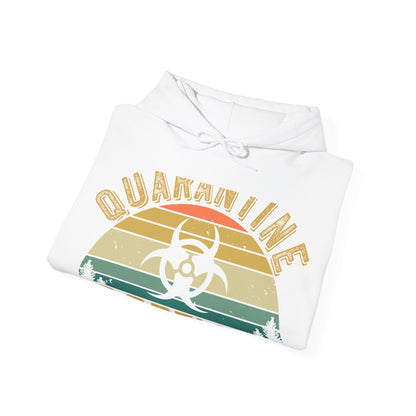 i think quarantine is spelled camping-01 — Unisex Heavy Blend Hoodie (G18500)