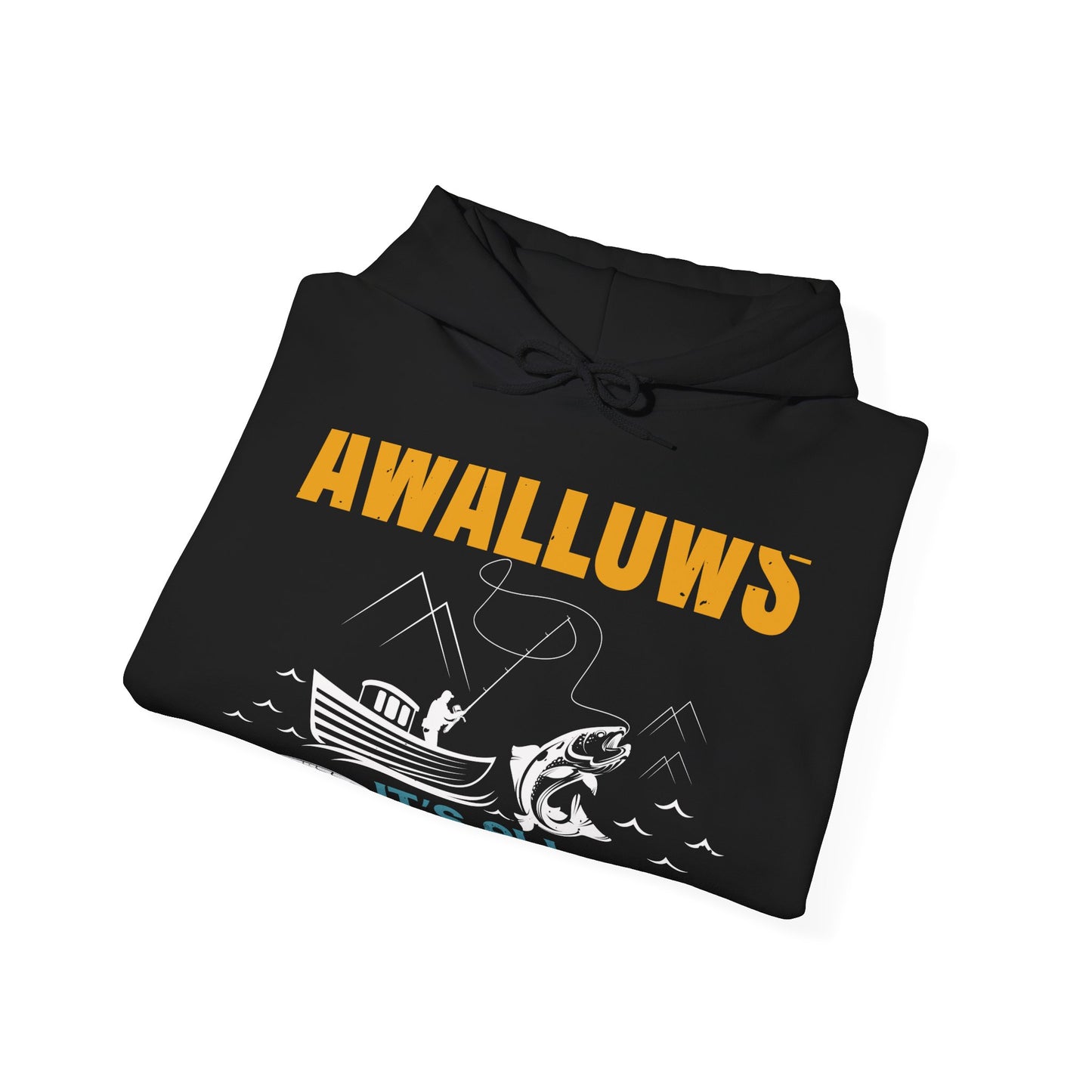 as long as she awallows itΓÇÖs all good-01 — Unisex Heavy Blend Hoodie (G18500)