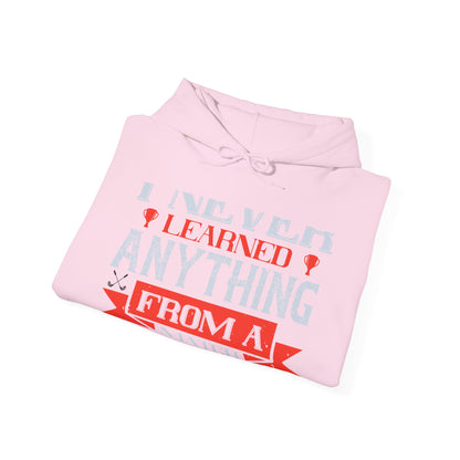 I never learned anything from a match that I won-01 — Unisex Heavy Blend Hoodie (G18500)