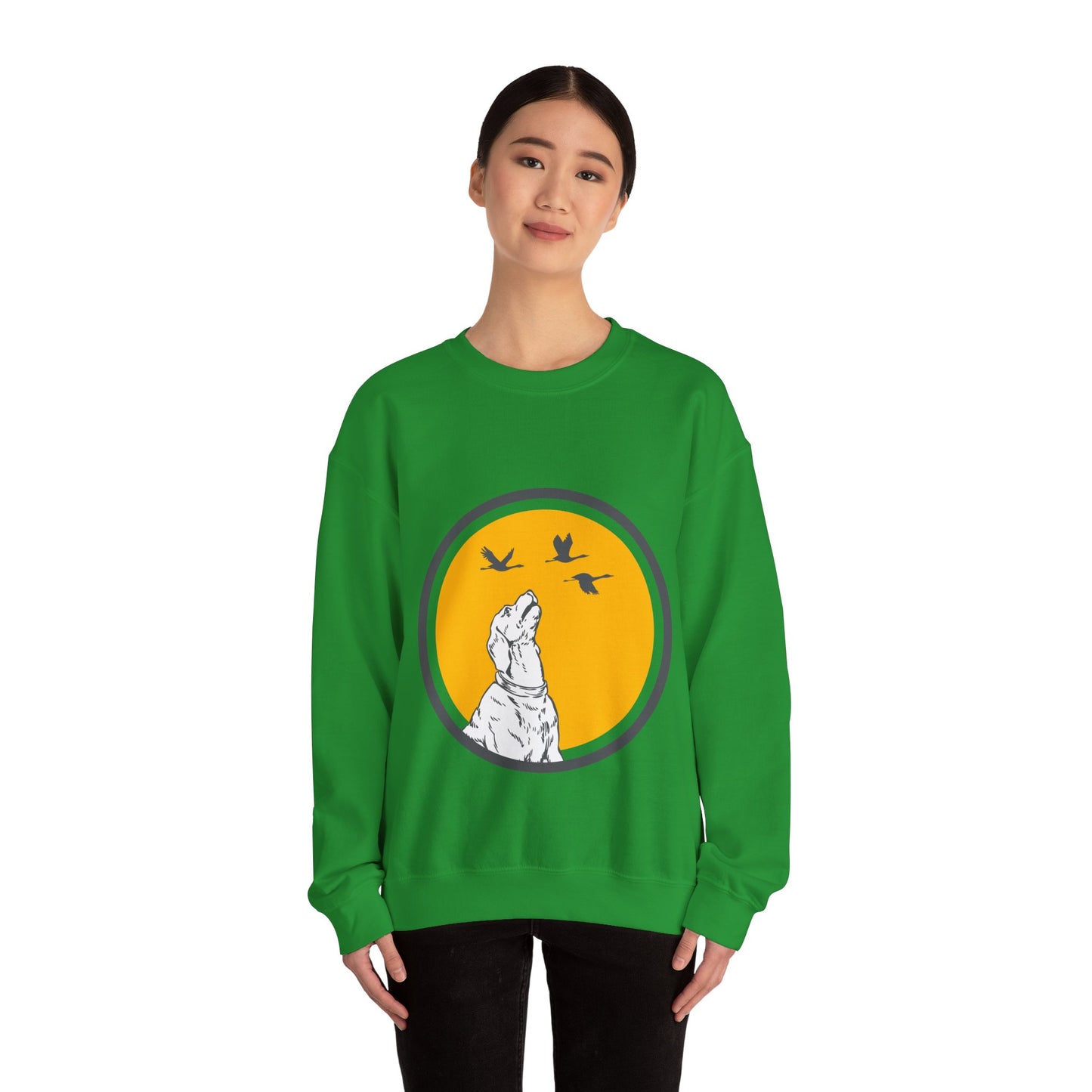 Dog (18) — Unisex Heavy Blend Crewneck (G18000)