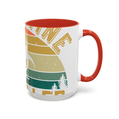 i think quarantine is spelled camping-01 — Accent Mug 11/15oz