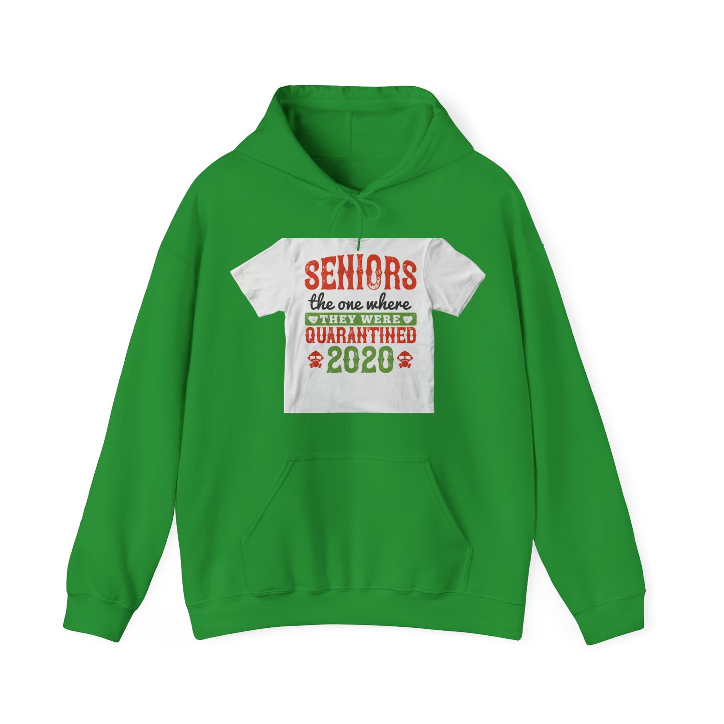 seniors the one where they were quarantined 2020 — Unisex Heavy Blend Hoodie (G18500)