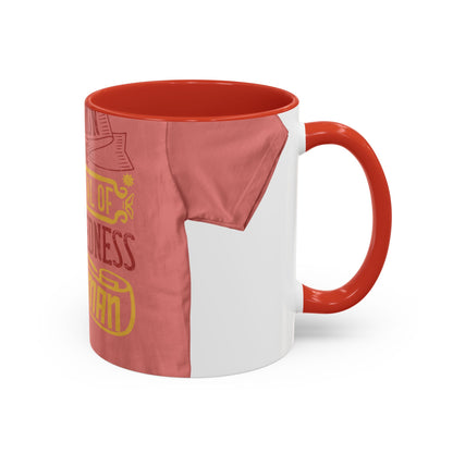 Isolation is the sum total of wretchedness to a man — Accent Mug 11/15oz