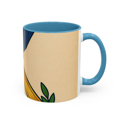 Worshipful master jewel Square — Accent Mug 11/15oz