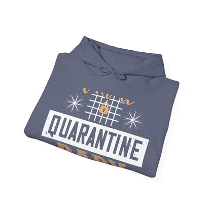 iΓÇÖm quarantine baby-01 — Unisex Heavy Blend Hoodie (G18500)