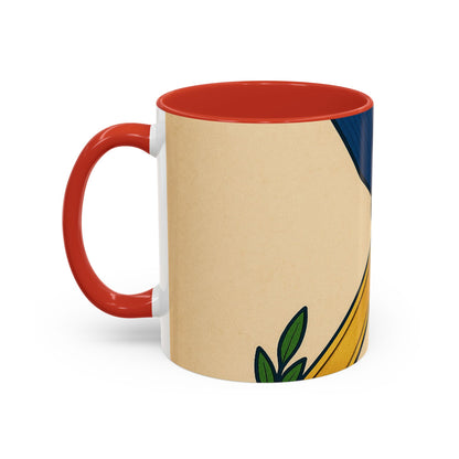 Worshipful master jewel Square — Accent Mug 11/15oz