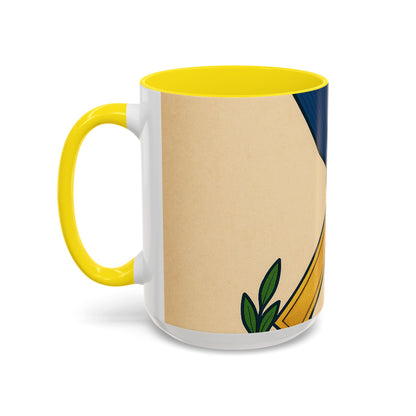 Worshipful master jewel Square — Accent Mug 11/15oz