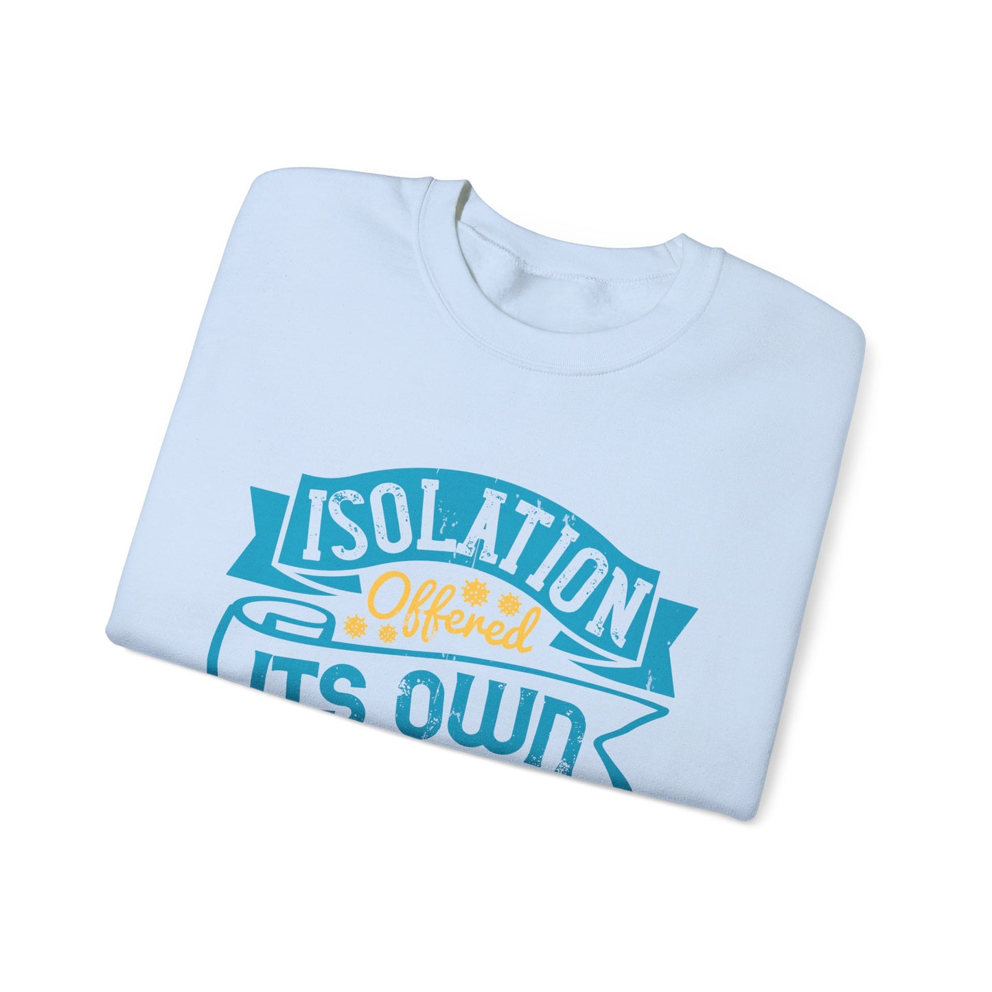 Isolation offered its own form of companionship-01 — Unisex Heavy Blend Crewneck (G18000)