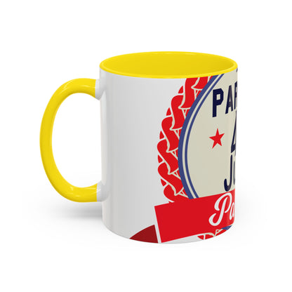 Fourth of july (40) — Accent Mug 11/15oz