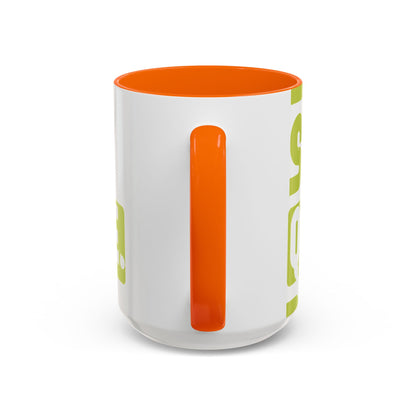 eat sleep quarantine repeat-01 — Accent Mug 11/15oz