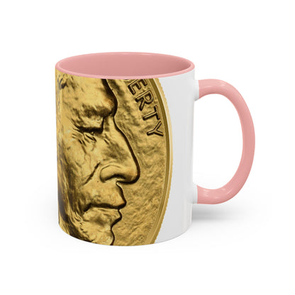 Gold  coins — Accent Mug 11/15oz