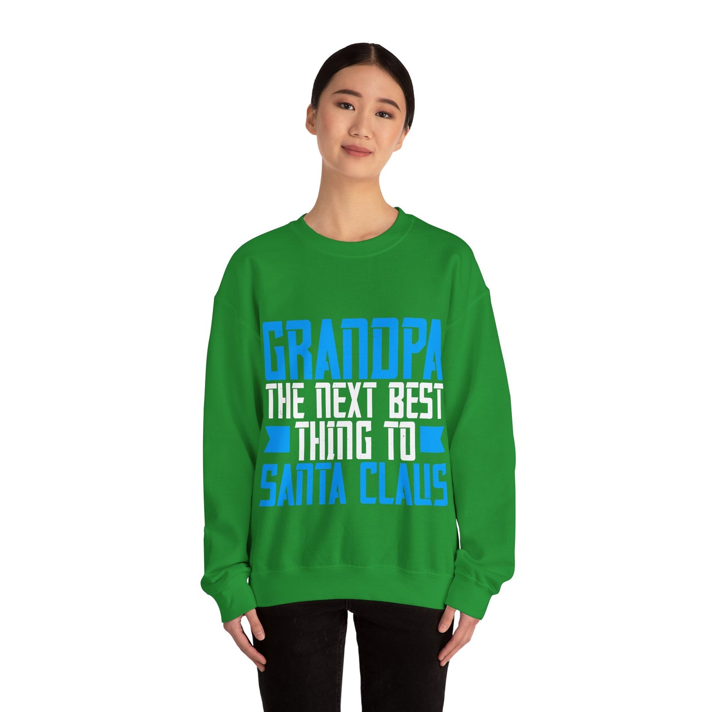 grandpa Santa Claus-01 — Unisex Heavy Blend Crewneck (G18000)