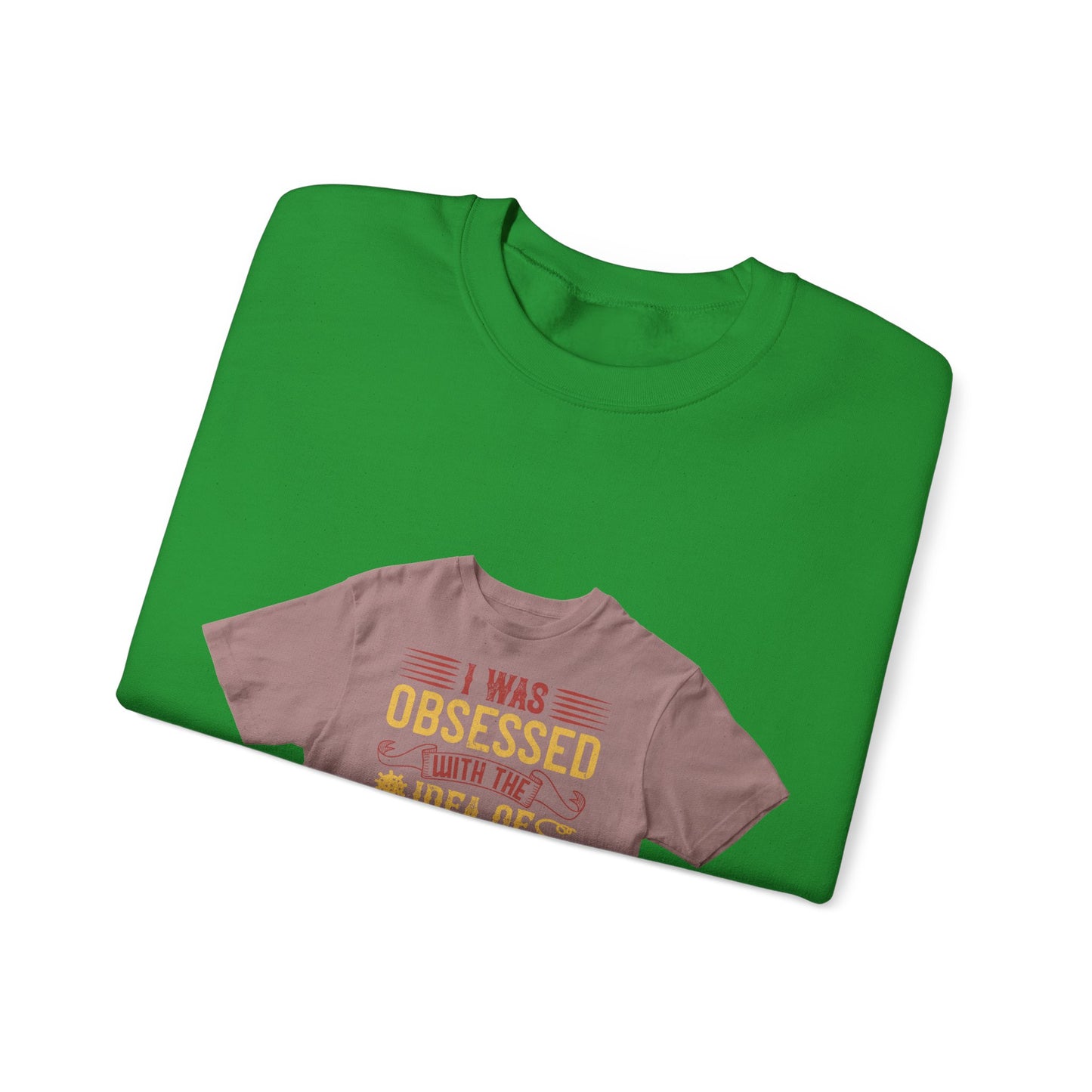 I was obsessed with the idea of fasting and isolation — Unisex Heavy Blend Crewneck (G18000)