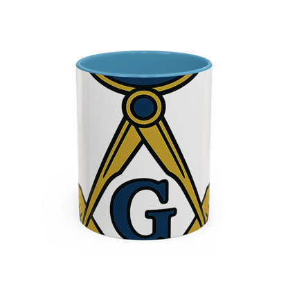 square and compass — Accent Mug 11/15oz