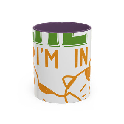iΓÇÖm not lazy iΓÇÖm in quarantine-01 — Accent Mug 11/15oz
