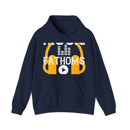 Music Fathoms The Sky-01 — Unisex Heavy Blend Hoodie (G18500)