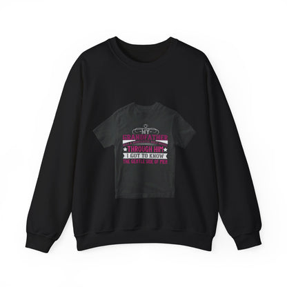 My grandfather was a wonderful role model-01 — Unisex Heavy Blend Crewneck (G18000)