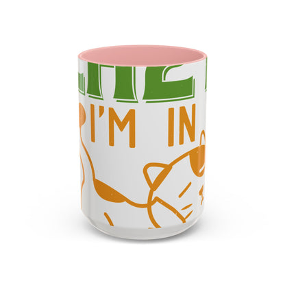 iΓÇÖm not lazy iΓÇÖm in quarantine-01 — Accent Mug 11/15oz