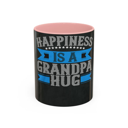 Happiness is a grandpa hug-02 — Accent Mug 11/15oz